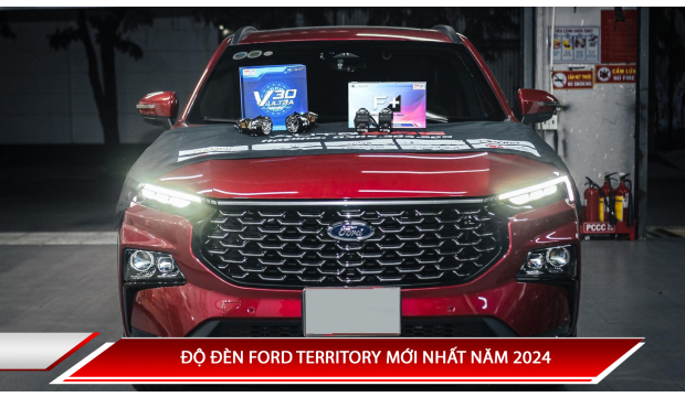 ĐỘ ĐÈN FORD TERRITORY MỚI NHẤT NĂM 2024